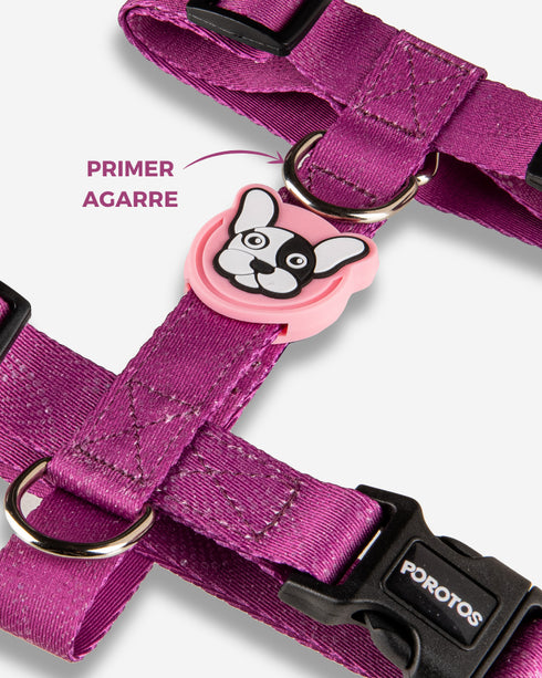 Pretal Doble Agarre VULKAN Purpura